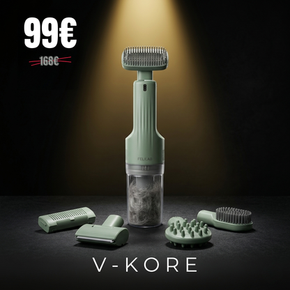 Pack Bien-Être Felilab™ : V-Kore + Collier + Laisse LED